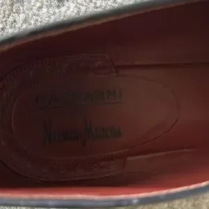 Neiman Marcus Perforated Leather Tassel Loafer Blue, Size 9 Neiman Marcus | Shoes | Neiman Marcus Perforated Leather  main image 4